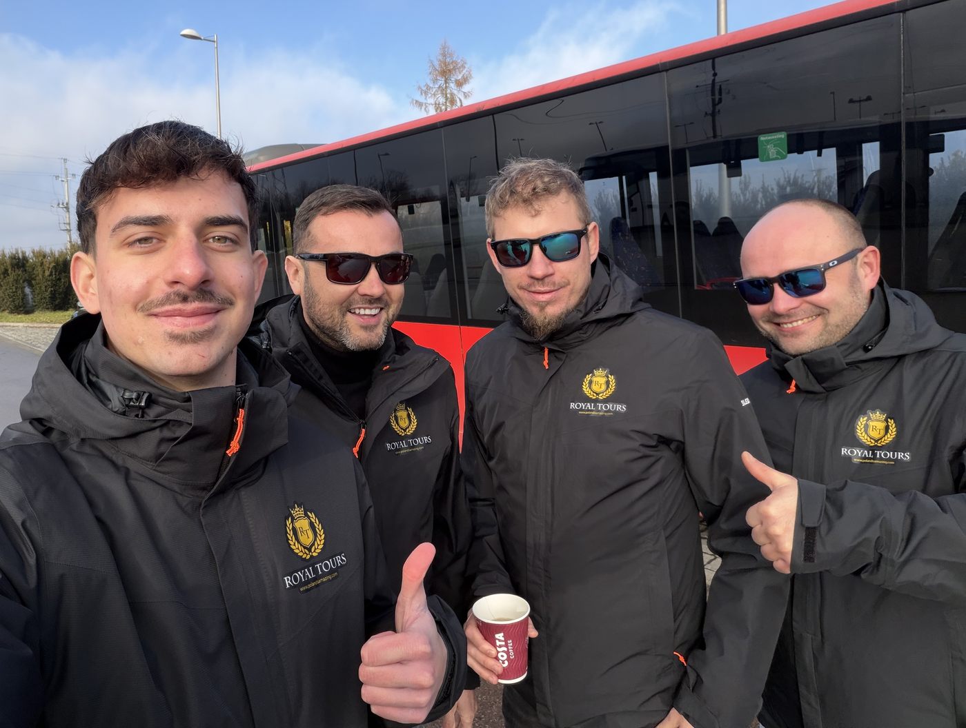 Royal Tours drivers and hosts